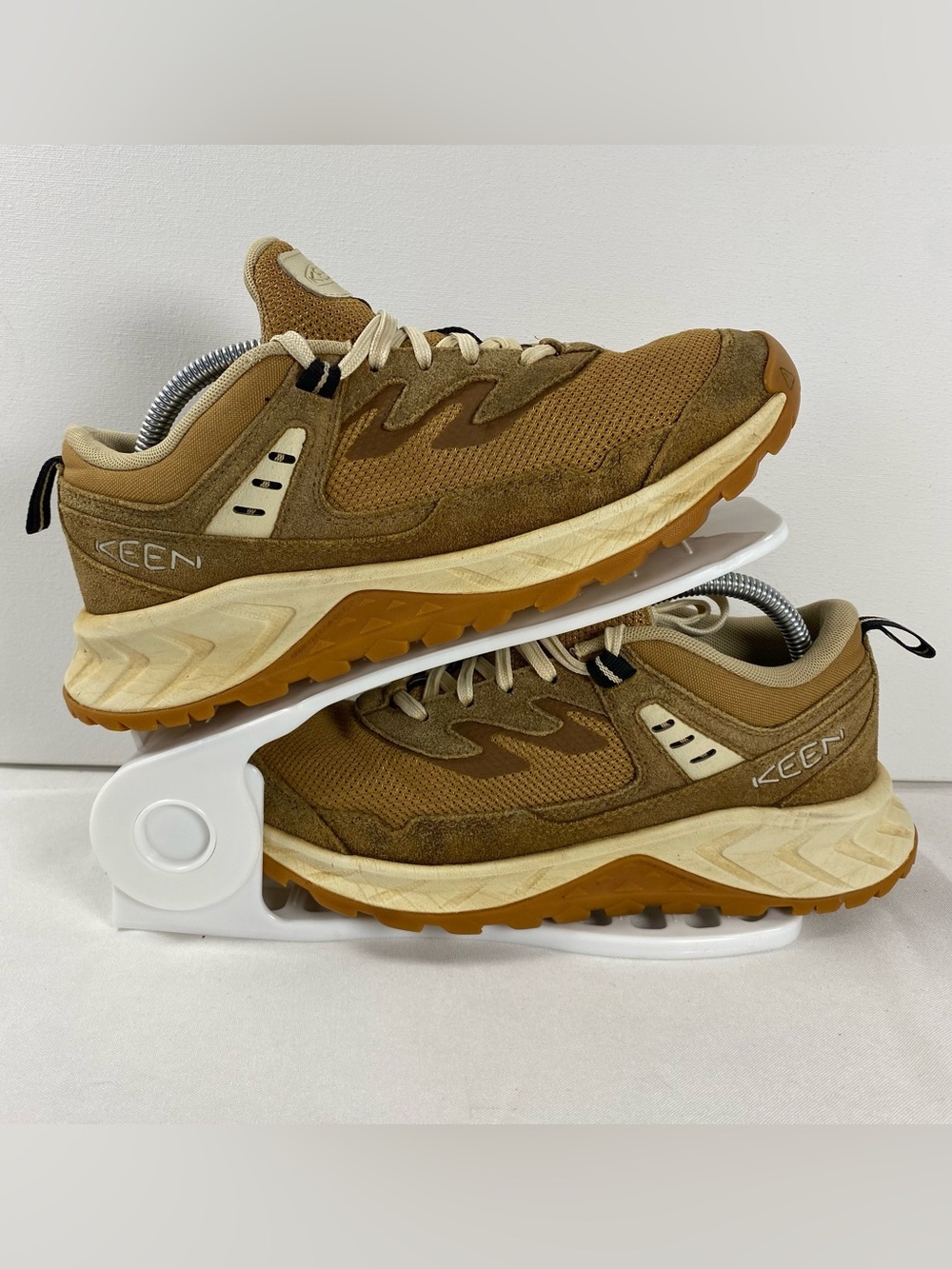 KEEN Hightrail Vent Womens 8 Brown Suede Hiking Trail Shoes Sneakers 1030359